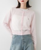 【センスオブプレイス/SENSE OF PLACE by URBAN RESEARCH】のシシュウコンパクトシアーカーディガン 人気、トレンドファッション・服の通販 founy(ファニー) ファッション Fashion レディースファッション WOMEN トップス・カットソー Tops/Tshirt カーディガン Cardigans 2025年 2025 2025春夏・S/S Ss,Spring/Summer,2025 おすすめ Recommend インナー Inner カーディガン Cardigan キャミ Cami クロップド Cropped シアー Sheer シンプル Simple ジャケット Jacket ワンポイント One Point 夏 Summer 定番 Standard 春 Spring S/S・春夏 Ss・Spring/Summer 秋 Autumn/Fall 防寒 Cold Protection thumbnail PINK|ID: prp329100004500099 ipo3291000000031990829