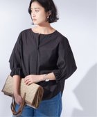 【ジャーナルスタンダード レサージュ/journal standard L'essage】のオーガンジーニュアンスノーカラーシャツ 人気、トレンドファッション・服の通販 founy(ファニー) ファッション Fashion レディースファッション WOMEN トップス・カットソー Tops/Tshirt シャツ/ブラウス Shirts/Blouses 2025年 2025 2025春夏・S/S Ss,Spring/Summer,2025 半袖 Short Sleeve 洗える Washable thumbnail ブラック|ID: prp329100004500116 ipo3291000000031749761