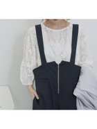 【サマンサモスモス/Samansa Mos2】の7分袖花ジャカードプルオーバー 人気、トレンドファッション・服の通販 founy(ファニー) ファッション Fashion レディースファッション WOMEN トップス・カットソー Tops/Tshirt プルオーバー Pullover ジャカード Jacquard エレガント 上品 Elegant thumbnail オフホワイト|ID: prp329100004500172 ipo3291000000031750128