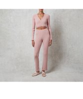 【レペット/repetto】のRib knit pants 人気、トレンドファッション・服の通販 founy(ファニー) ファッション Fashion レディースファッション Ladies' Fashion Online パンツ Pants ストレート Straight リラックス Relax ワンポイント One Point |ID:prp329100004500175