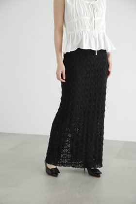 【ジルスチュアート/JILL STUART】のシュリンクレースジャージースカート 人気、トレンドファッション・服の通販 founy(ファニー) ファッション Fashion レディースファッション WOMEN スカート Skirt カットソー Cut And Sew セットアップ Set Up フェミニン Feminine ボトム Bottom レース Race |ID:prp329100004500184