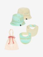 【ザ ノース フェイス/THE NORTH FACE / KIDS】のハット ビブセット(ベビー) グリーンブルーリー|ID: prp329100004500192 ipo3291000000031923363
