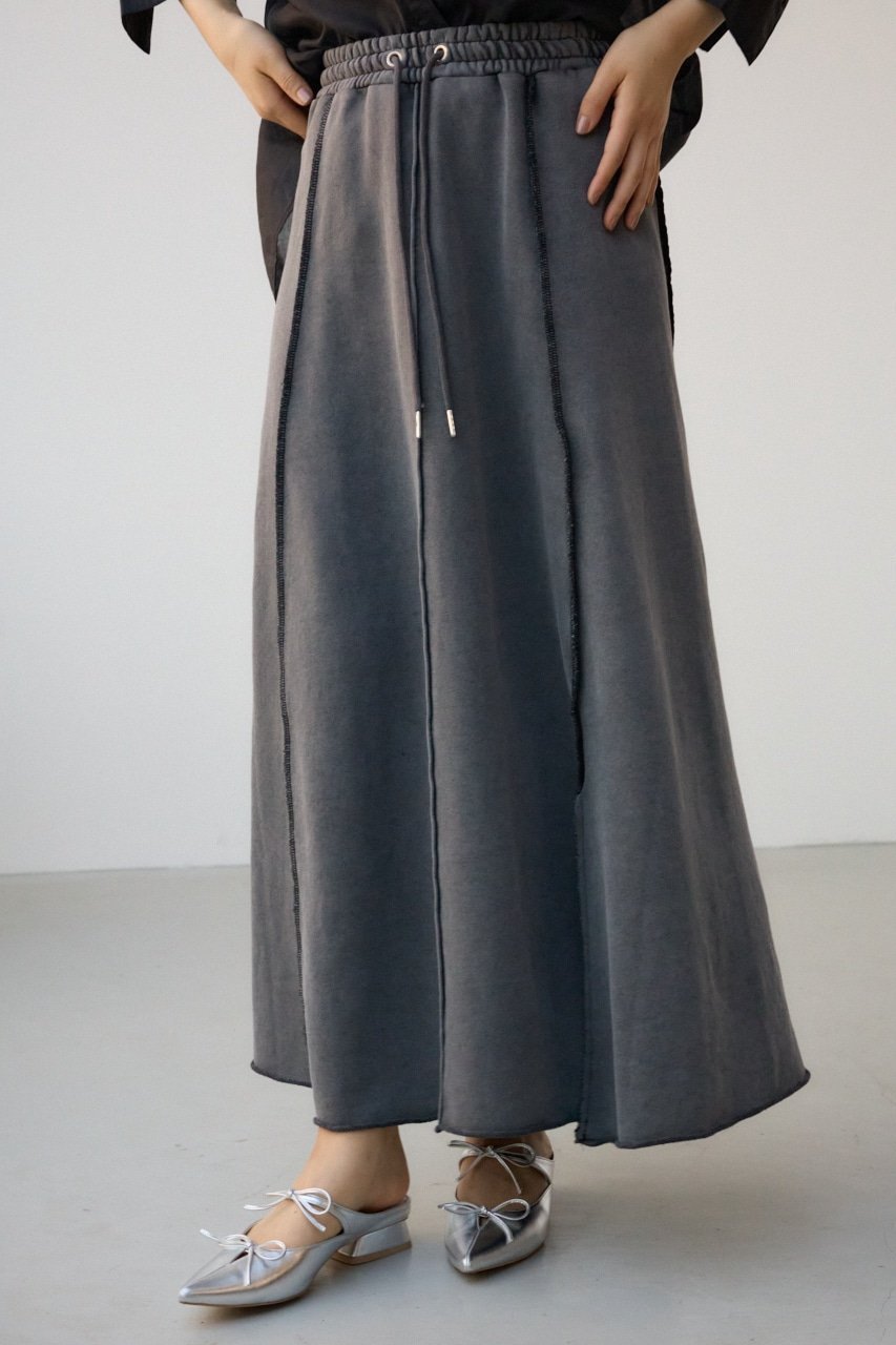 【アズール バイ マウジー/AZUL by moussy】のビンテージライクウラケスカート 人気、トレンドファッション・服の通販 founy(ファニー) 　ファッション　Fashion　レディースファッション　WOMEN　スカート　Skirt　おすすめ　Recommend　スニーカー　Sneakers　スリット　Slit　ロング　Long　 other-1|ID: prp329100004500213 ipo3291000000031750465