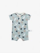 【ヘリーハンセン/HELLY HANSEN / KIDS】のマイファーストHH ショートスリーブ プリントロンパース(ベビー) ミスティグレー|ID: prp329100004500246 ipo3291000000031894367