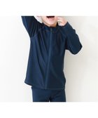 【デビロック/devirock / KIDS】のUVカット スクール用 長袖ジップラッシュガード スクール水着 25SS 001-ネイビー-ネイビー|ID: prp329100004500325 ipo3291000000031956341