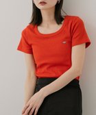【センスオブプレイス/SENSE OF PLACE by URBAN RESEARCH】のラウンドネックリブTシャツ(半袖) RED|ID: prp329100004500349 ipo3291000000031997022