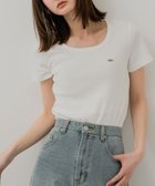 【センスオブプレイス/SENSE OF PLACE by URBAN RESEARCH】のラウンドネックリブTシャツ(半袖) OFF WHITE|ID: prp329100004500349 ipo3291000000031997026
