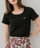 【センスオブプレイス/SENSE OF PLACE by URBAN RESEARCH】のラウンドネックリブTシャツ(半袖) BLACK|ID: prp329100004500349 ipo3291000000031997029