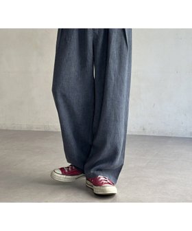 【シーピーシーエム/CPCM】のピグメントリネン混トラウザーパンツ 人気、トレンドファッション・服の通販 founy(ファニー) ファッション Fashion レディースファッション WOMEN パンツ Pants アクセサリー Accessories サンダル Sandals シンプル Simple 半袖 Short Sleeve リネン Linen リラックス Relax ワイド Wide おすすめ Recommend 夏 Summer |ID:prp329100004500532