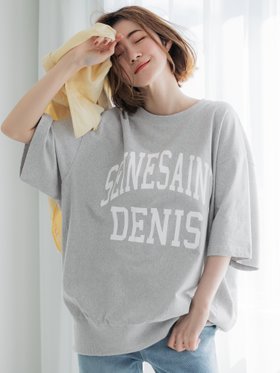 【コカ/COCA】 ビッグシルエットカレッジプルオーバー人気、トレンドファッション・服の通販 founy(ファニー) ファッション Fashion レディースファッション WOMEN トップス・カットソー Tops/Tshirt プルオーバー Pullover ポケット Pocket |ID:prp329100004500547
