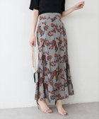 【ナチュラルクチュール/natural couture】の【WEB限定】花柄マーメイドスカート グレー|ID: prp329100004500817 ipo3291000000031844072