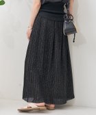 【フリークスストア/FREAK'S STORE】のシアー シャイニーラメプリーツ スカート 24SS チャコールグレー|ID: prp329100004500838 ipo3291000000031756283