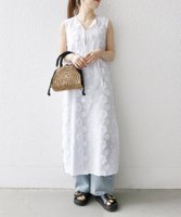 【シップス フォー ウィメン/SHIPS】のSHIPS any 手洗い可能 3D フラワー エンブロイダリー ロング ワンピース 人気、トレンドファッション・服の通販 founy(ファニー) ファッション Fashion レディースファッション WOMEN ワンピース Dress 2025年 2025 2025春夏・S/S Ss,Spring/Summer,2025 おすすめ Recommend エンブロイダリー Embroidery シアー Sheer フラワー Flower フロント Front ベーシック Basic モチーフ Motif リボン Ribbon レース Race ロング Long 洗える Washable |ID:prp329100004500857