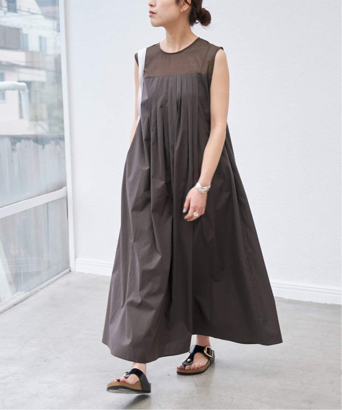 【スピック&スパン/Spick & Span】の《追加》シアーヨーク切替ワンピース インテリア・キッズ・メンズ・レディースファッション・服の通販 founy(ファニー) https://founy.com/ ファッション Fashion レディースファッション Ladies' Fashion Online ワンピース Dress 人気 Popularity 切替 Switching |ID: prp329100004501112 ipo3291000000032622782