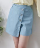 【レトロガール/RETRO GIRL】のデニムラップミニスカパン 人気、トレンドファッション・服の通販 founy(ファニー) ファッション Fashion レディースファッション WOMEN イエロー Yellow デニム Denim トレンド Trend フロント Front ベーシック Basic ミニスカート Mini Skirt ラップ Wrap ループ Loop 夏 Summer 定番 Standard thumbnail ライトブルー|ID: prp329100004501165 ipo3291000000031758913