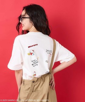 【フリークスストア/FREAK'S STORE】のSANRIO HELLO KITTY 刺繍Tシャツ 人気、トレンドファッション・服の通販 founy(ファニー) ファッション Fashion レディースファッション WOMEN トップス・カットソー Tops/Tshirt シャツ/ブラウス Shirts/Blouses ロング / Tシャツ T-Shirts 2025年 2025 2025春夏・S/S Ss,Spring/Summer,2025 キャラクター Character スウェット Sweat スペシャル Special フロント Front プリント Print モチーフ Motif ワンポイント One Point 半袖 Short Sleeve 夏 Summer S/S・春夏 Ss・Spring/Summer |ID:prp329100004501482