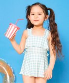 【エフオー オンラインストア/F.O.Online Store / KIDS】のフリルワンピース水着_UVカット 人気、トレンドファッション・服の通販 founy(ファニー) ファッション Fashion キッズファッション Fashion for Kids おすすめ Recommended / Our Picks ガーリー Girly, Feminine Style ギンガム Gingham, Gingham Fabric ショーツ Shorts, Short Pants チェック Check, Plaid, Tartan ビーチ Beach, Seaside フリル Frill, Ruffle ベビー Baby, Babywear 水着 Swimsuit, Swimwear thumbnail サックス|ID: prp329100004501507 ipo3291000000033471298