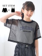 【コカ/coca / KIDS】のキッズ メッシュトップスタンクトップ2枚セット 人気、トレンドファッション・服の通販 founy(ファニー) ファッション Fashion キッズファッション KIDS トップス・カットソー Tops/Tees/Kids タンク Tank ポケット Pocket メッシュ Mesh thumbnail Black|ID: prp329100004501580 ipo3291000000031762369