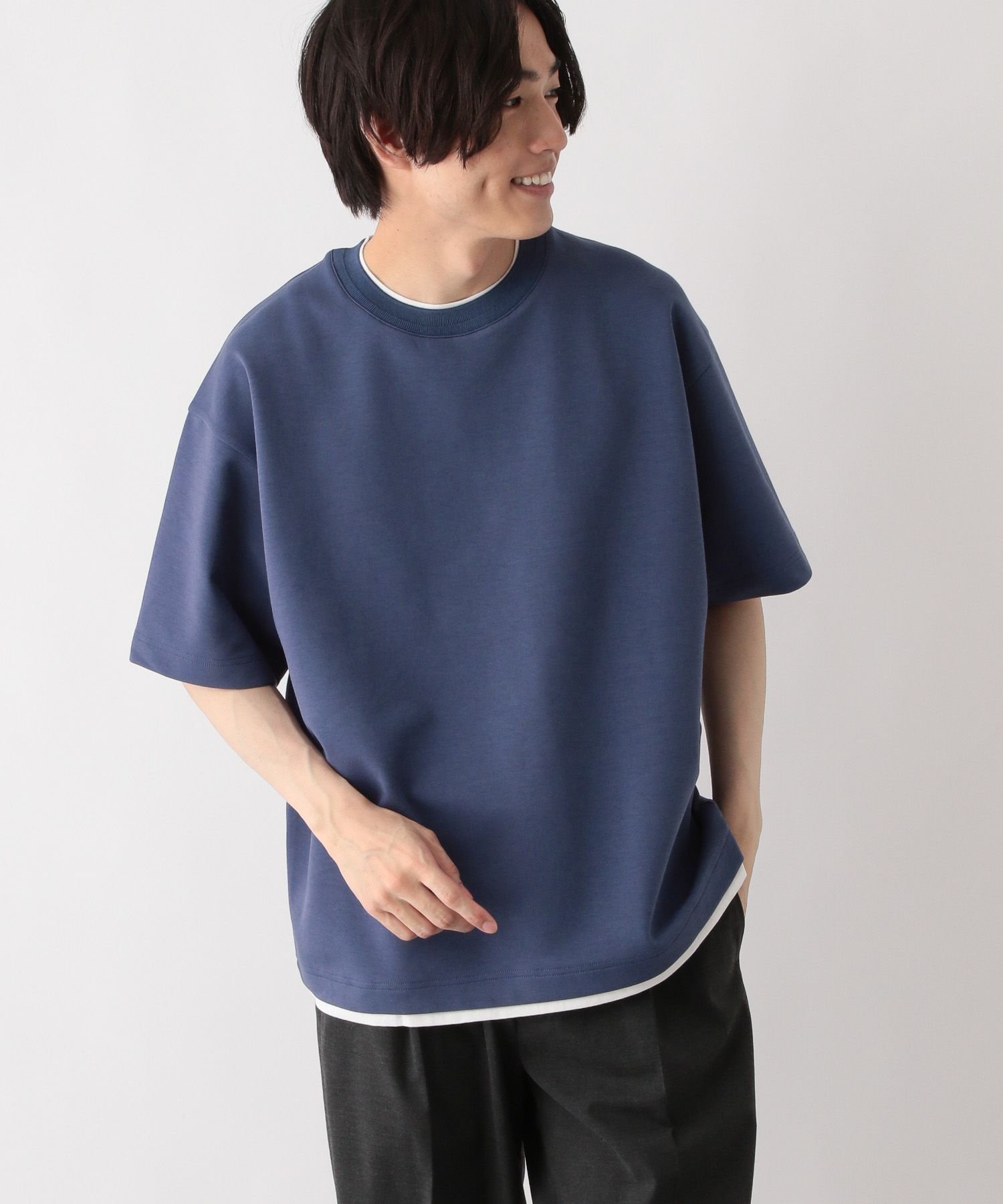 【グローバルワーク/GLOBAL WORK / MEN】のライトクッションクール/レイヤー/半袖/288085 インテリア・キッズ・メンズ・レディースファッション・服の通販 founy(ファニー) 　ファッション　Fashion　メンズファッション　MEN　おすすめ　Recommend　クッション　Cushion　トレンド　Trend　フォルム　Form　リラックス　Relax　エレガント 上品　Elegant　人気　Popularity　半袖　Short Sleeve　夏　Summer　春　Spring　S/S・春夏　Ss・Spring/Summer　パープル|ID: prp329100004501697 ipo3291000000032293955