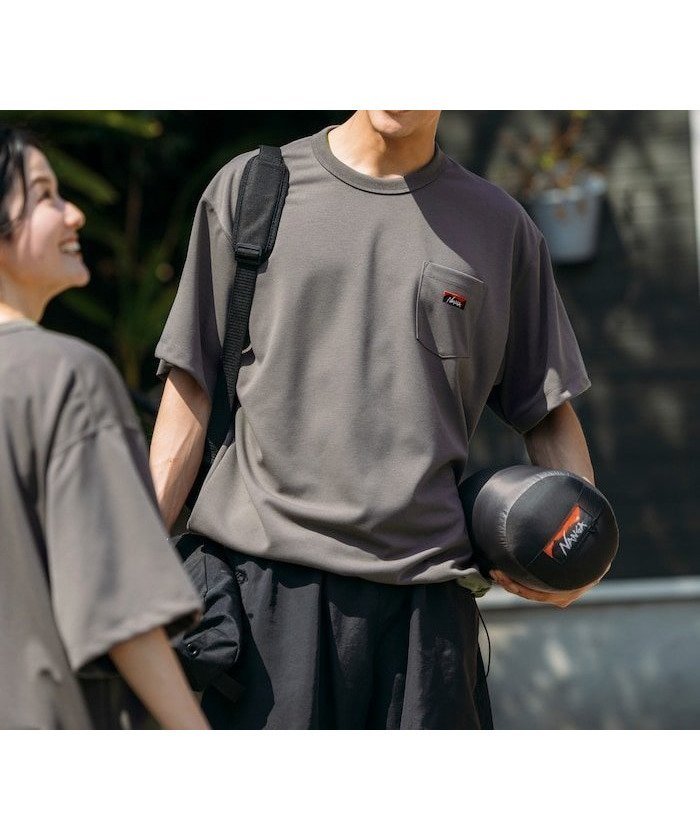 【その他のブランド/Other】の別注 neo-PRO スピンドル ポケットTシャツ/遮熱/UVカット/吸水速乾 25SS インテリア・キッズ・メンズ・レディースファッション・服の通販 founy(ファニー) 　ファッション　Fashion　メンズファッション　Fashion for Men　吸水　Absorbent, Quick-Dry　シンプル　Simple, Minimal　スピンドル　Spindle, Drawcord　ポケット　Pocket, Pocket Detail　別注　Limited Edition, Custom Order　リラックス　Relax, Relaxed Fit　S/S・春夏　SS, Spring/Summer, Warm Season　日本製　Made In Japan　夏　Summer　2025年　2025　2025春夏・S/S　Spring/Summer 2025 SS25　チャコールグレー|ID: prp329100004501721 ipo3291000000032739566