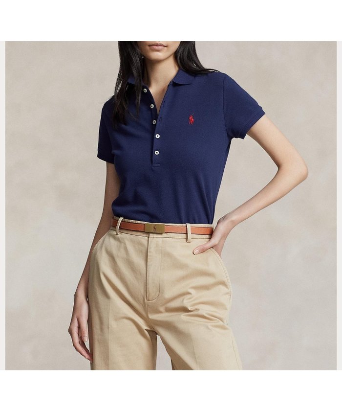 【ラルフローレン/RALPH LAUREN】のスリム フィット ストレッチ ポロシャツ インテリア・キッズ・メンズ・レディースファッション・服の通販 founy(ファニー) https://founy.com/ ファッション Fashion レディースファッション WOMEN トップス・カットソー Tops/Tshirt シャツ/ブラウス Shirts/Blouses ポロシャツ Polo Shirts アメリカン American ストレッチ Stretch スリム Slim ファブリック Fabric フィット Fit ポロシャツ Polo Shirt メッシュ Mesh 半袖 Short Sleeve |ID: prp329100004501754 ipo3291000000031977384