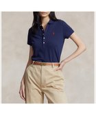 【ラルフローレン/RALPH LAUREN】のスリム フィット ストレッチ ポロシャツ 410ネイビー|ID: prp329100004501754 ipo3291000000031977389