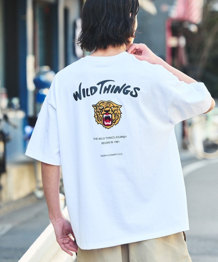 【その他のブランド/Other】のWILD THINGS×FREAK S STORE ワイルドシングス 別注 ビッグシルエット タイガーモチーフ バックプリント Tシャツ 【限定展開】 25SS インテリア・キッズ・メンズ・レディースファッション・服の通販 founy(ファニー) 　ファッション　Fashion　メンズファッション　MEN　アウトドア　Outdoor　インナー　Inner　カーゴパンツ　Cargo Pants　シンプル　Simple　スラックス　Slacks　デニム　Denim　トレンド　Trend　定番　Standard　人気　Popularity　ビッグ　Big　フロント　Front　プリント　Print　別注　Special Order　モチーフ　Motif　ワイド　Wide　ワンポイント　One Point　S/S・春夏　Ss・Spring/Summer　おすすめ　Recommend　夏　Summer　2025年　2025　2025春夏・S/S　Ss,Spring/Summer,2025　ホワイト|ID: prp329100004501757 ipo3291000000031763817