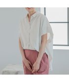 【グローバルワーク/GLOBAL WORK】のお手入れらくらくポンチョシャツ半袖/992244 グレージュストライプ11|ID: prp329100004501864 ipo3291000000031986427