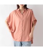 【グローバルワーク/GLOBAL WORK】のお手入れらくらくポンチョシャツ半袖/992244 サーモンオレンジ46|ID: prp329100004501864 ipo3291000000031986428