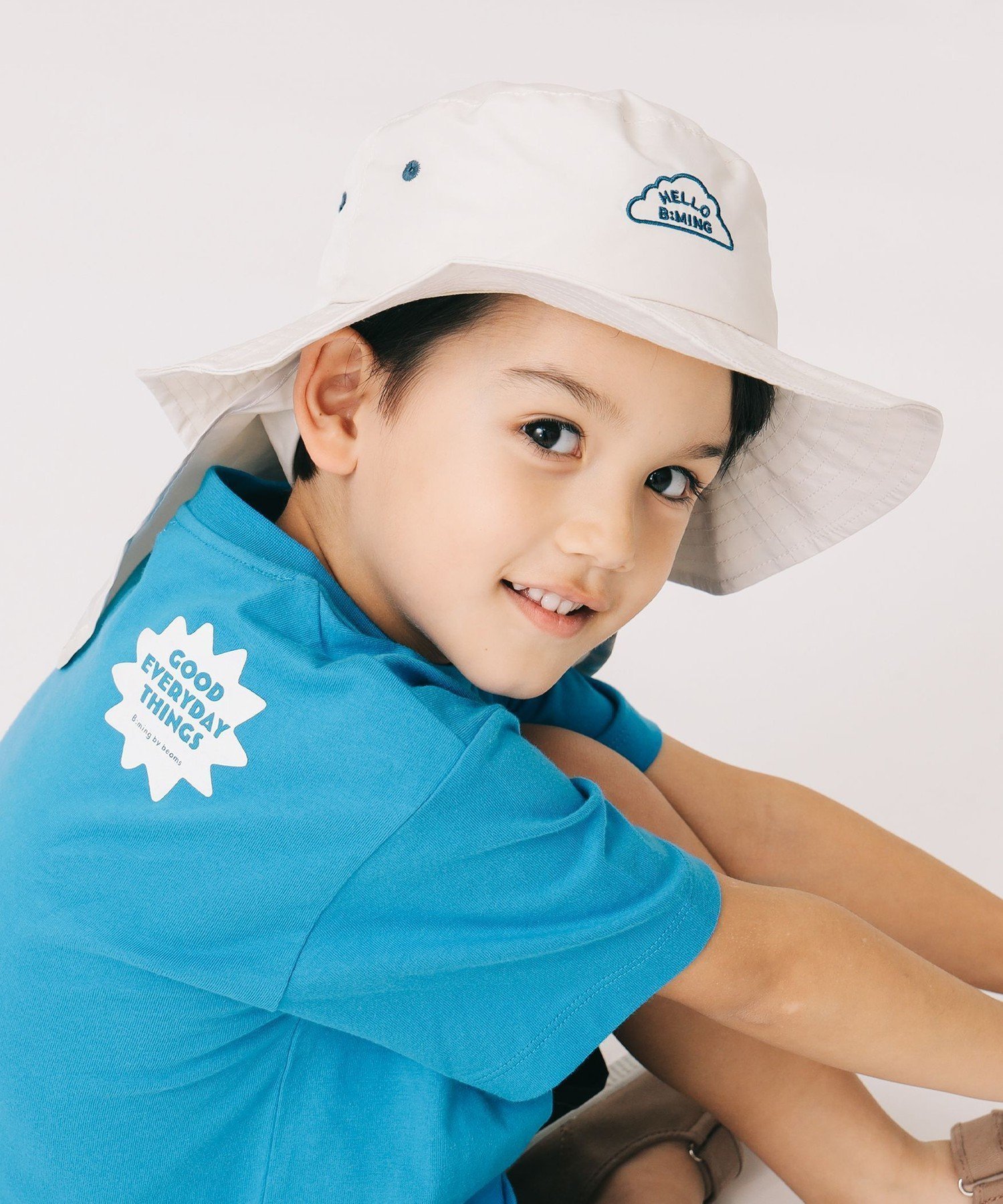 【ビーミングライフストアバイビームス/B:MING LIFE STORE by BEAMS / KIDS】のB MING by BEAMS / サファリ ハット 2025SS インテリア・キッズ・メンズ・レディースファッション・服の通販 founy(ファニー) 　ファッション　Fashion　キッズファッション　KIDS　2025年　2025　2025春夏・S/S　Ss,Spring/Summer,2025　おすすめ　Recommend　フラップ　Flap　OFF_WHT|ID: prp329100004502676 ipo3291000000031994812
