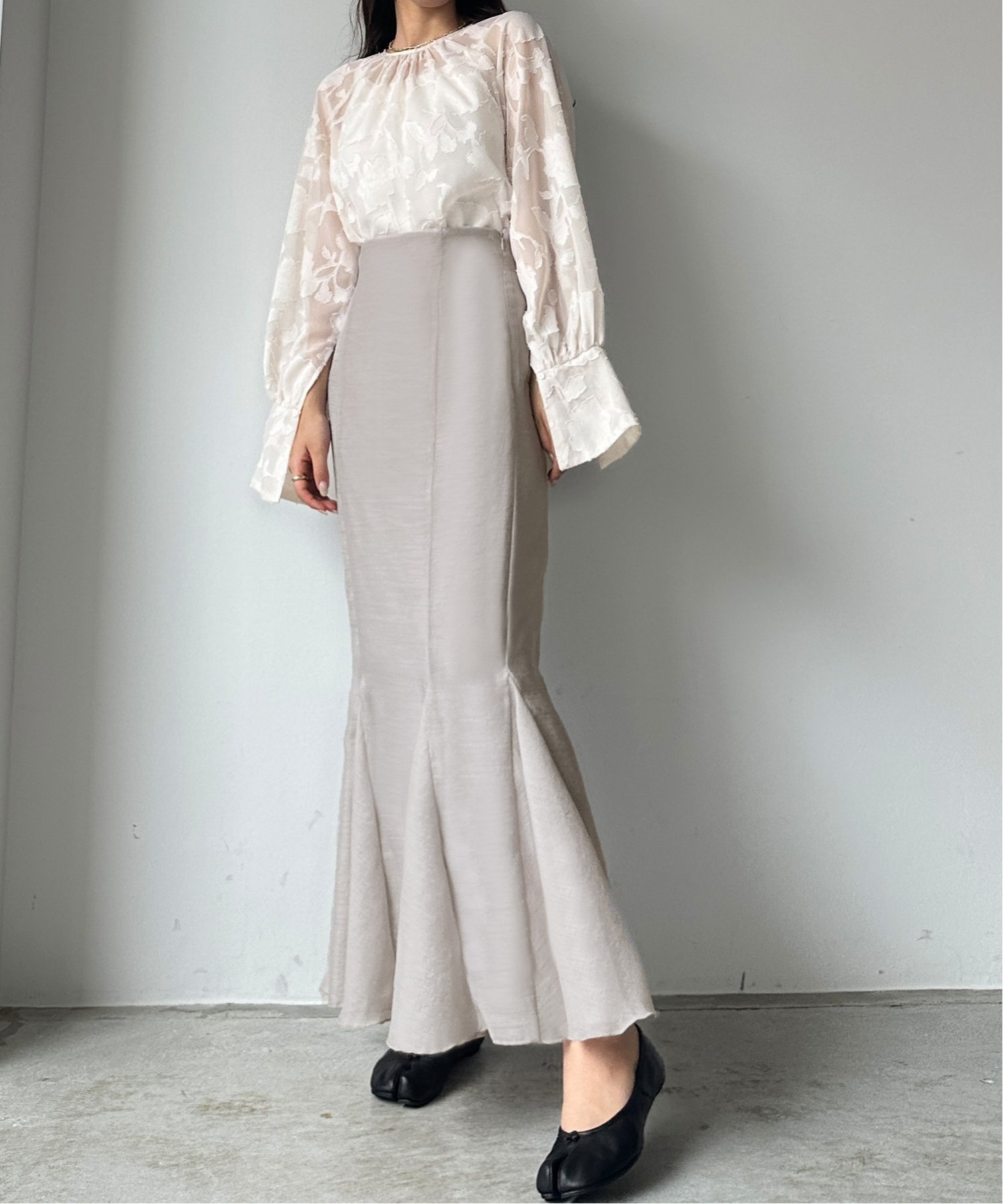 【ジュノア/JUNOAH】のLouere シアーマーメイドスカート 人気、トレンドファッション・服の通販 founy(ファニー) 　ファッション　Fashion　レディースファッション　WOMEN　スカート　Skirt　 other-1|ID: prp329100004502707 ipo3291000000031966961