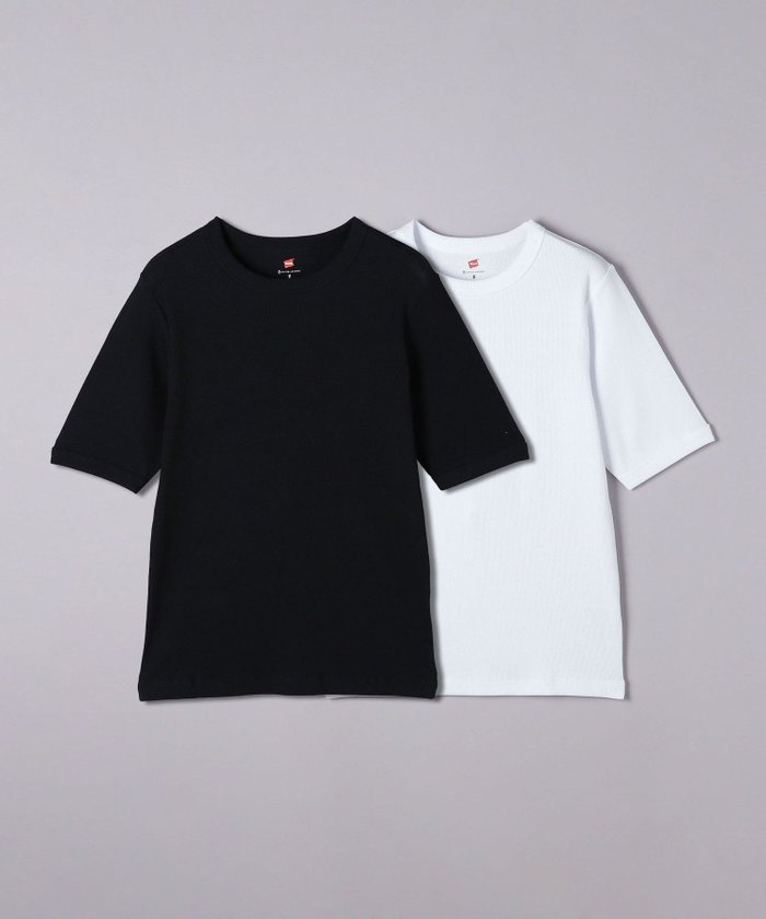 【ユナイテッドアローズ/UNITED ARROWS】の【別注】 Hanes 2PACK リブ Tシャツ インテリア・キッズ・メンズ・レディースファッション・服の通販 founy(ファニー) https://founy.com/ ファッション Fashion レディースファッション WOMEN トップス・カットソー Tops/Tshirt シャツ/ブラウス Shirts/Blouses ロング / Tシャツ T-Shirts ショート Short スリーブ Sleeve フィット Fit 人気 Popularity 別注 Special Order |ID: prp329100004502788 ipo3291000000031774694