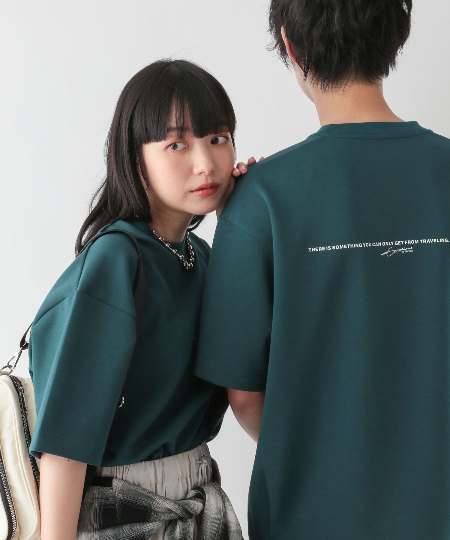 【グローバルワーク/GLOBAL WORK】のライトクッションクール/ロゴ/半袖/288075 インテリア・キッズ・メンズ・レディースファッション・服の通販 founy(ファニー) 　ファッション　Fashion　レディースファッション　WOMEN　トップス・カットソー　Tops/Tshirt　おすすめ　Recommend　クッション　Cushion　グラフィック　Graphic　トレンド　Trend　フォルム　Form　リラックス　Relax　エレガント 上品　Elegant　人気　Popularity　半袖　Short Sleeve　夏　Summer　春　Spring　S/S・春夏　Ss・Spring/Summer　グリーン×筆記78|ID: prp329100004502893 ipo3291000000031947143