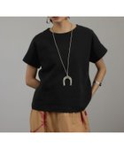 【サロン アダム エ ロペ/SALON adam et rope'】の【WEB限定】フレンチスリーブポンチTシャツ ワイドボーダー/無地 人気、トレンドファッション・服の通販 founy(ファニー) ファッション Fashion レディースファッション WOMEN トップス・カットソー Tops/Tshirt シャツ/ブラウス Shirts/Blouses ロング / Tシャツ T-Shirts クロップド Cropped コンパクト Compact ショート Short スリーブ Sleeve トレンド Trend バランス Balance フィット Fit フレンチ French ボーダー Border ワイド Wide 人気 Popularity 定番 Standard 無地 Plain Color thumbnail ブラック(01)|ID: prp329100004502902 ipo3291000000032482363