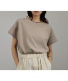 【サロン アダム エ ロペ/SALON adam et rope'】の【WEB限定】フレンチスリーブポンチTシャツ ワイドボーダー/無地 人気、トレンドファッション・服の通販 founy(ファニー) ファッション Fashion レディースファッション WOMEN トップス・カットソー Tops/Tshirt シャツ/ブラウス Shirts/Blouses ロング / Tシャツ T-Shirts クロップド Cropped コンパクト Compact ショート Short スリーブ Sleeve トレンド Trend バランス Balance フィット Fit フレンチ French ボーダー Border ワイド Wide 人気 Popularity 定番 Standard 無地 Plain Color thumbnail ベージュ系(28)|ID: prp329100004502902 ipo3291000000032482367