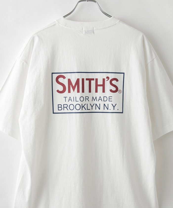 【コーエン/COEN】のSMITH S(スミス)別注ロゴプリントポケットTシャツ インテリア・キッズ・メンズ・レディースファッション・服の通販 founy(ファニー) https://founy.com/ ファッション Fashion レディースファッション Fashion for Women トップス・カットソー Cut & Sew Tops シャツ・ブラウス・オフィスカジュアル Elegant Blouses & Button-Ups ロングTシャツ・Tシャツ Longline T-Shirts & Tees アメリカン American Style トレンド Trend, Trending Now ドロップ Drop Shoulder, Dropped Style ニューヨーク New York, NYC Style 人気 Popular, Best Seller フロント Front, Front Design プリント Print, Printed Pattern ベーシック Basic, Essential ボックス Boxy, Box Shape 別注 Limited Edition, Custom Order リゾート Resort, Vacation Style リラックス Relax, Relaxed Fit ルーズ Loose, Oversized ワンポイント One Point, Statement Accent ワーク Workwear, Utility Style おすすめ Recommended / Our Picks |ID: prp329100004503008 ipo3291000000032609397