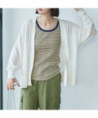 【コーエン/COEN】のラミービスコーステンジクVネックカーディガン OFF WHITE|ID: prp329100004503039 ipo3291000000031996124
