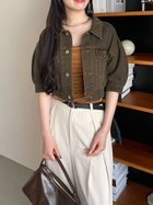 【リリーブラウン/Lily Brown】のショートデニムジャケット BRW[058]|ID: prp329100004503062 ipo3291000000032682920