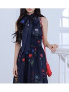 【スナイデル/SNIDEL】のバックリボンシフォンワンピース NVY[089]|ID: prp329100004503573 ipo3291000000031920135
