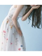 【スナイデル/SNIDEL】のバックリボンシフォンワンピース FLOWER[936]|ID:prp329100004503573