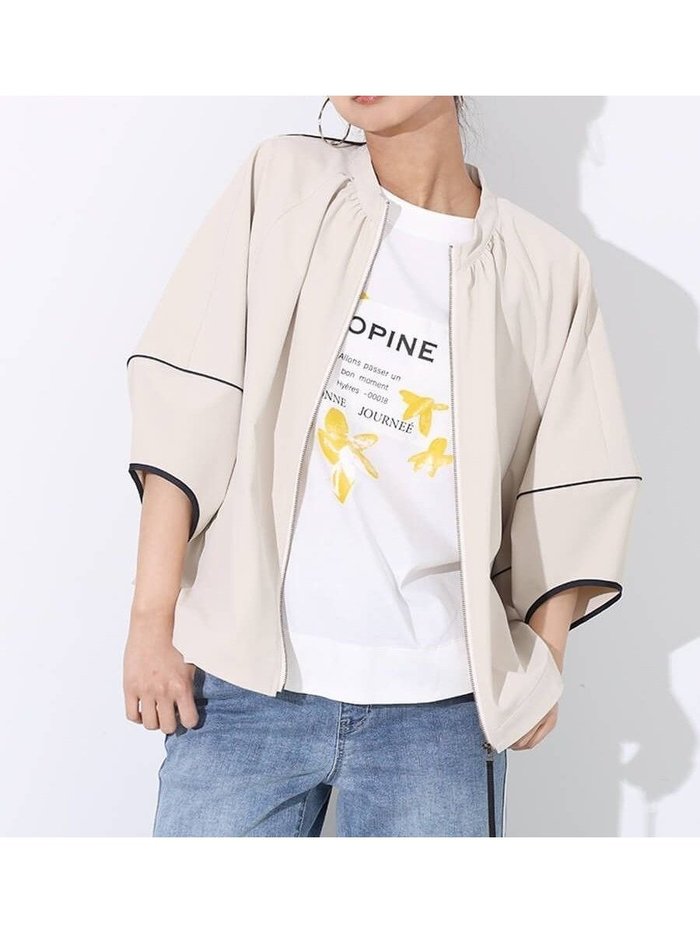 【ヴァン/Vin】のバルーンスリーブライトブルゾン インテリア・キッズ・メンズ・レディースファッション・服の通販 founy(ファニー) https://founy.com/ ファッション Fashion レディースファッション Fashion for Women アウター Coat / Outerwear Collection ブルゾンジャケット・スポーティアウター Blouson Jackets スタイリッシュ Stylish, Fashionable スタンド Stand Collar, Upright Stand スポーティ Sporty, Casual Athletic スリーブ Sleeve, Long Sleeve / Short Sleeve トレンド Trend, Trending Now バランス Balance, Style Balance バルーン Balloon, Balloon Silhouette ブルゾン Blouson, Bomber Jacket |ID: prp329100004503651 ipo3291000000032442166
