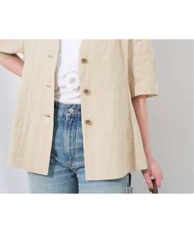 【ジャーナルスタンダード レサージュ/journal standard L'essage】の《追加》リネンキャンバスフレアジャケット 人気、トレンドファッション・服の通販 founy(ファニー) ファッション Fashion レディースファッション Fashion for Women アウター Coat / Outerwear Collection レディースジャケット・軽アウター Jackets 2025年 2025 2025春夏・S/S Spring/Summer 2025 SS25 |ID:prp329100004503659