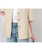【ジャーナルスタンダード レサージュ/journal standard L'essage】の《追加》リネンキャンバスフレアジャケット 人気、トレンドファッション・服の通販 founy(ファニー) ファッション Fashion レディースファッション Fashion for Women アウター Coat / Outerwear Collection レディースジャケット・軽アウター Jackets 2025年 2025 2025春夏・S/S Spring/Summer 2025 SS25 thumbnail ベージュ|ID: prp329100004503659 ipo3291000000032644870