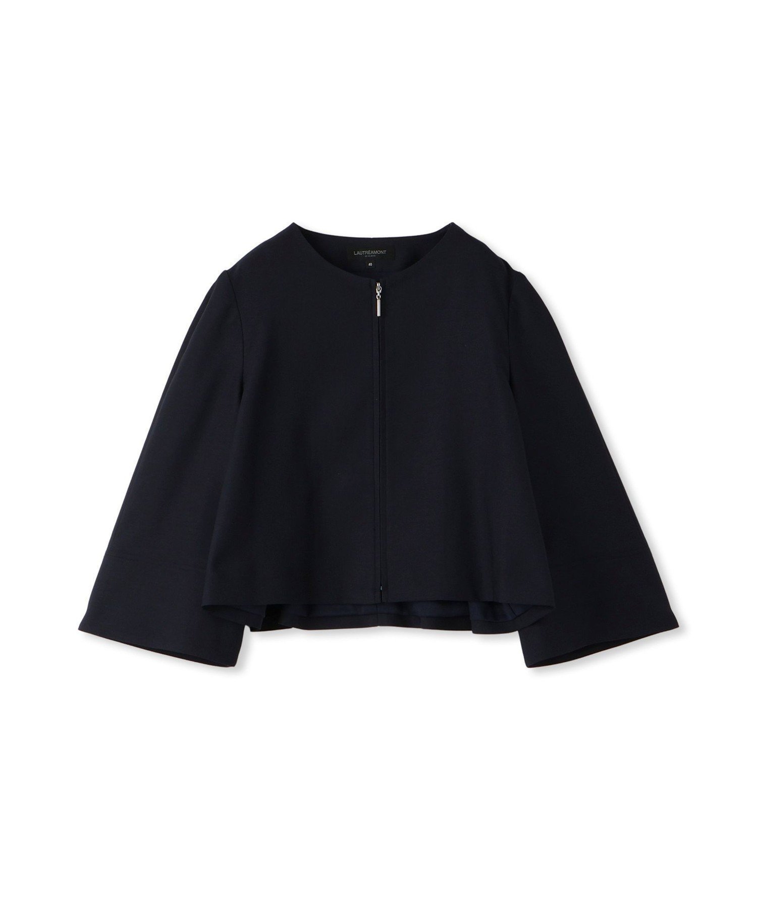 【ロートレ アモン/LAUTRE AMONT】のFLAXASA jewel ox ジャケット インテリア・キッズ・メンズ・レディースファッション・服の通販 founy(ファニー) 　ファッション　Fashion　レディースファッション　WOMEN　アウター　Coat Outerwear　ジャケット　Jackets　ジャケット　Jacket　ストレッチ　Stretch　ビジネス 仕事 通勤　Business　フォーマル　Formal　ネイビー|ID: prp329100004503678 ipo3291000000031783495