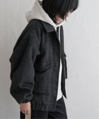 【ヴァンス エクスチェンジ/VENCE EXCHANGE】のシャギーフライトジャケット ブラック|ID: prp329100004503725 ipo3291000000032610736
