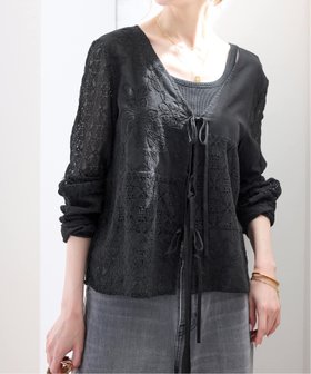 【スローブ イエナ/SLOBE IENA】のRESUME レースブラウス 人気、トレンドファッション・服の通販 founy(ファニー) ファッション Fashion レディースファッション WOMEN トップス・カットソー Tops/Tshirt シャツ/ブラウス Shirts/Blouses レース Race |ID:prp329100004503857