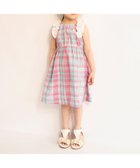 【ブランシェス/branshes / KIDS】の肩フリルワンピース 人気、トレンドファッション・服の通販 founy(ファニー) ファッション Fashion キッズファッション KIDS ワンピース Dress/Kids おすすめ Recommend ギャザー Gather サンダル Sandals チェック Check ノースリーブ No Sleeve フリル Frills ボタニカル Botanical ポケット Pocket リゾート Resort 吸水 Water Absorption 夏 Summer 春 Spring S/S・春夏 Ss・Spring/Summer thumbnail ピンク|ID: prp329100004504115 ipo3291000000031910268