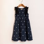【ブランシェス/branshes / KIDS】の肩フリルワンピース 人気、トレンドファッション・服の通販 founy(ファニー) ファッション Fashion キッズファッション KIDS ワンピース Dress/Kids おすすめ Recommend ギャザー Gather サンダル Sandals チェック Check ノースリーブ No Sleeve フリル Frills ボタニカル Botanical ポケット Pocket リゾート Resort 吸水 Water Absorption 夏 Summer 春 Spring S/S・春夏 Ss・Spring/Summer thumbnail ネイビーブルー|ID: prp329100004504115 ipo3291000000031910273