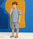 【ビーミングライフストアバイビームス/B:MING LIFE STORE by BEAMS / KIDS】の【7/3新規値下げ】小紋柄 甚平 2025SS(90~140cm) 夏祭り セパレート お祭り 夕涼み会 花火大会 夏 浴衣 ゆかた らくちん BLUE|ID: prp329100004504164 ipo3291000000033447097