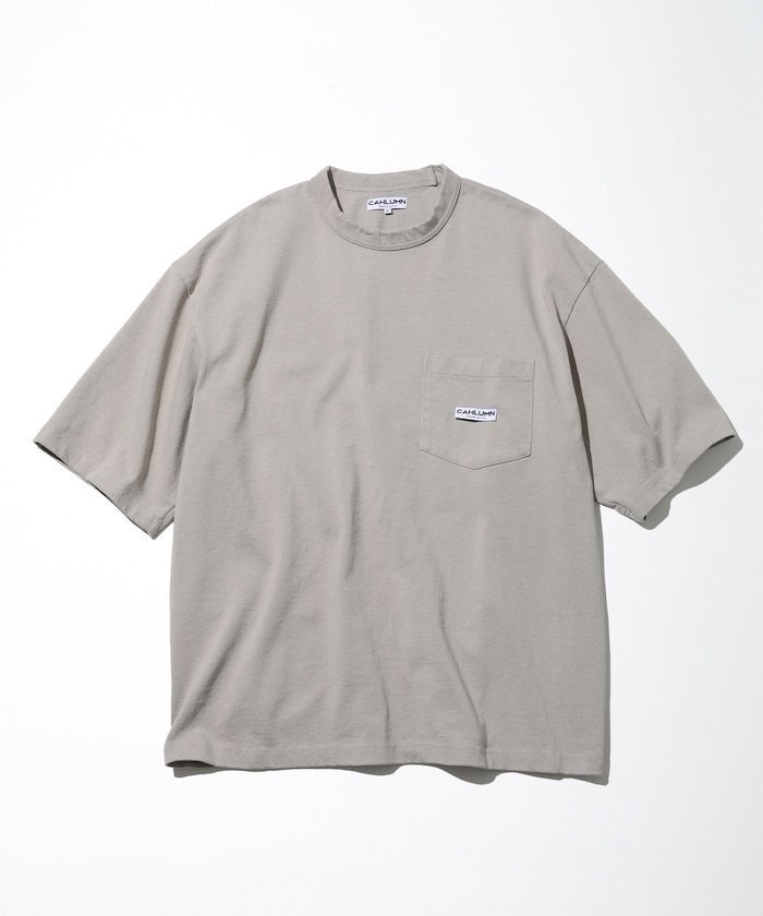 【その他のブランド/Other】のHeavy Weight Jersey Pocket T-Shirt インテリア・キッズ・メンズ・レディースファッション・服の通販 founy(ファニー) 　ファッション　Fashion　メンズファッション　MEN　シンプル　Simple　パッチ　Patch　ポケット　Pocket　ワーク　Work　夏　Summer　定番　Standard　グレー|ID: prp329100004504285 ipo3291000000031788513